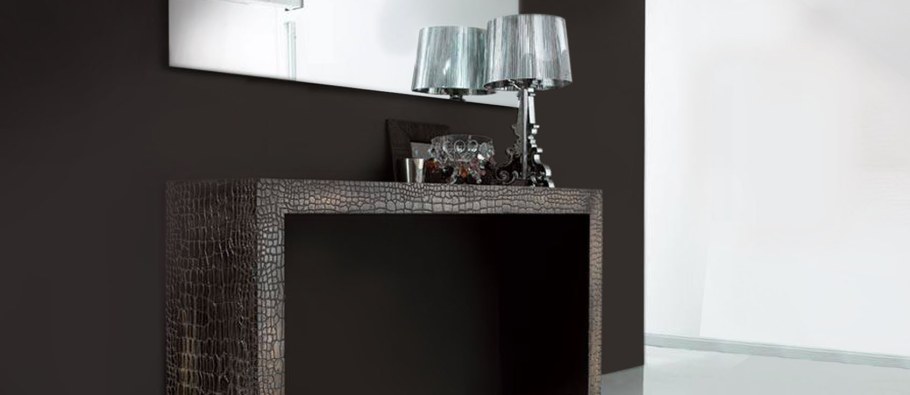 Мебель с отделкой под кожу крокодила