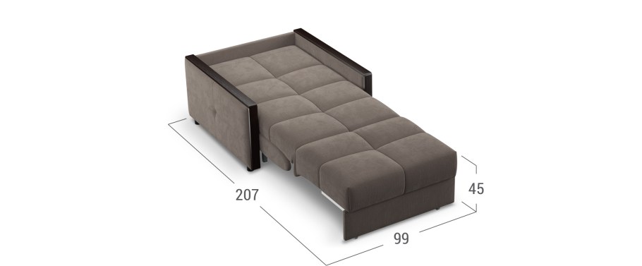 Кресло-кровать моон 125