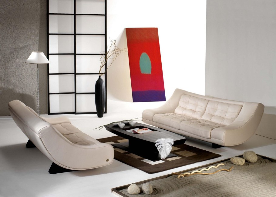 Кожаный диван Nieri Geisha (Италия)