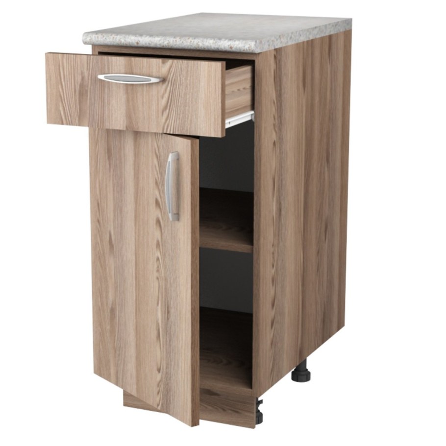 Шкаф напольный Лагуна СП 85х80 см цвет голубой