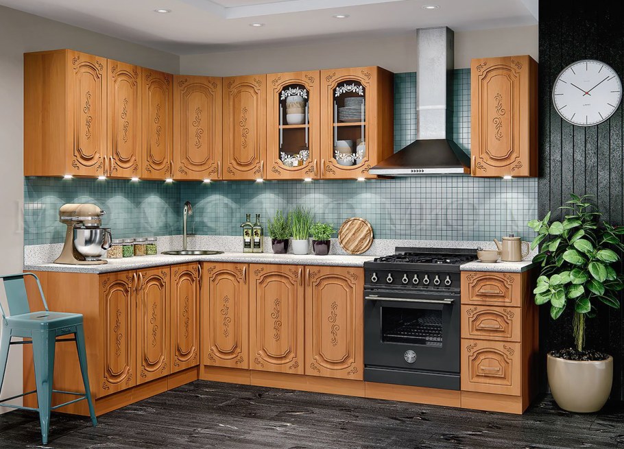 Кухонный гарнитур "Легенда-10" 1,0м ЛДСП