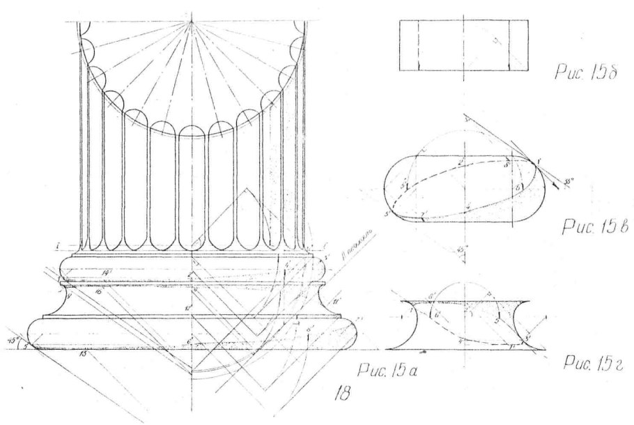 Черчение ваза МАРХИ
