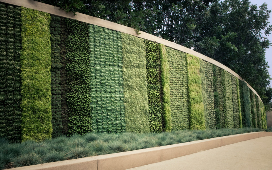 Дизайнерский деревянный забор