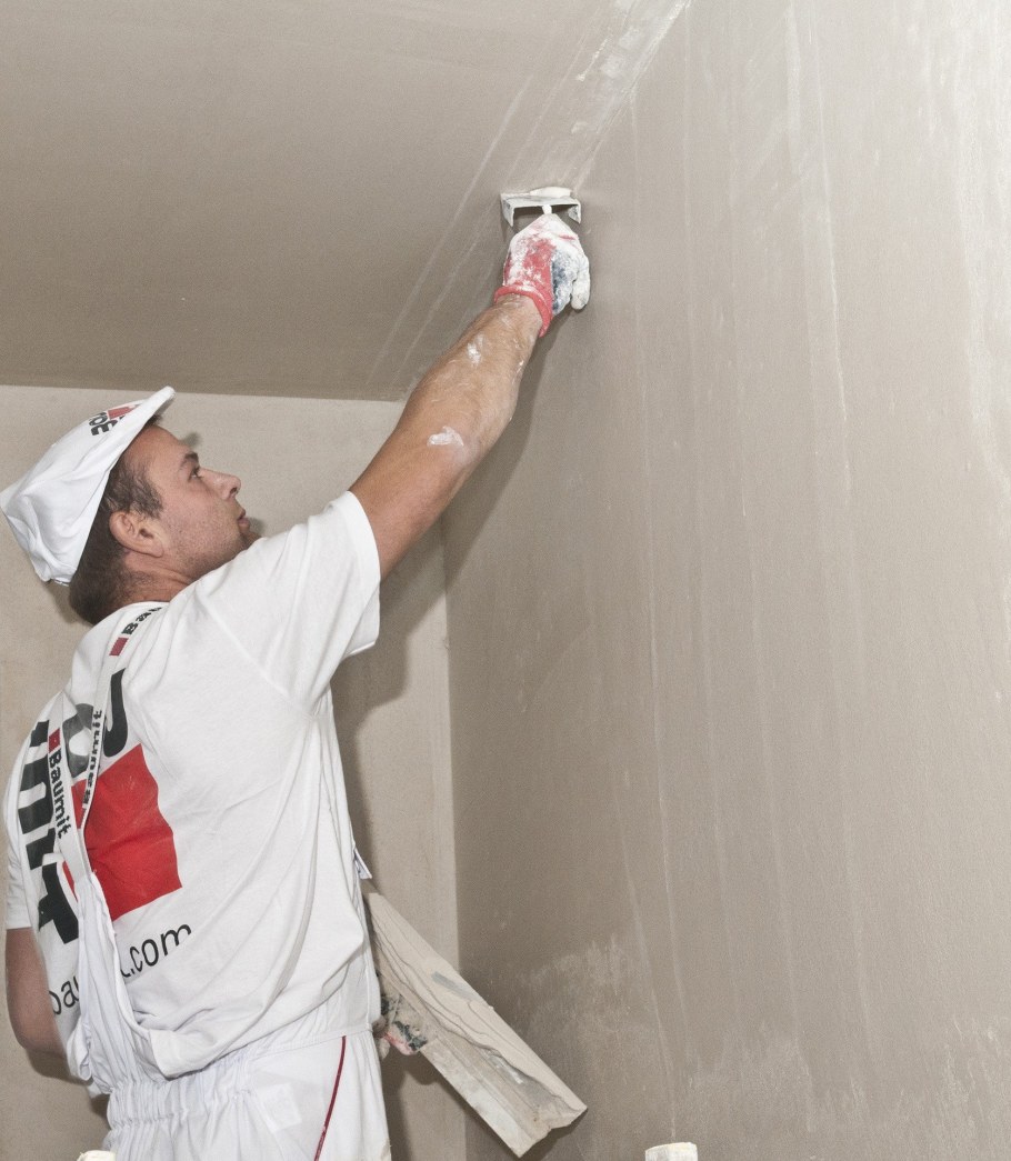 Шпаклевка потолка
