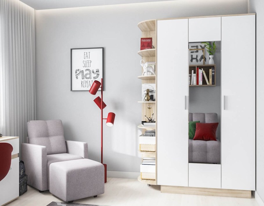 Стеллаж Рим много мебели