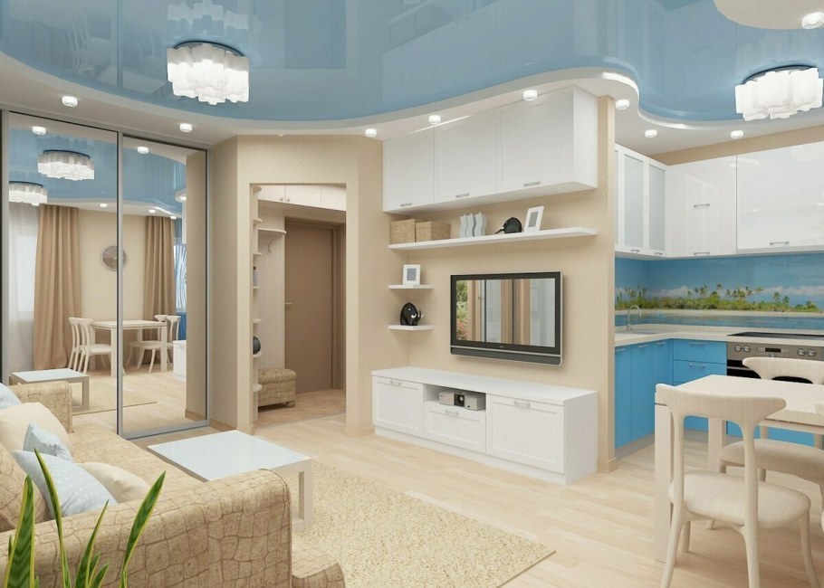 Интерьер 3х комнатной квартиры