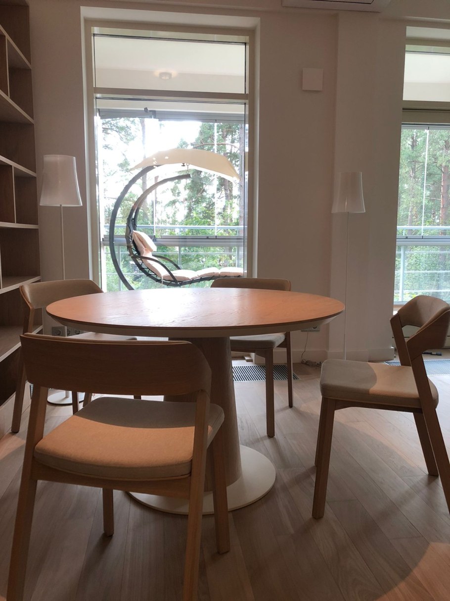 Обеденный стол Table белого цвета, артикул: IMR-810561