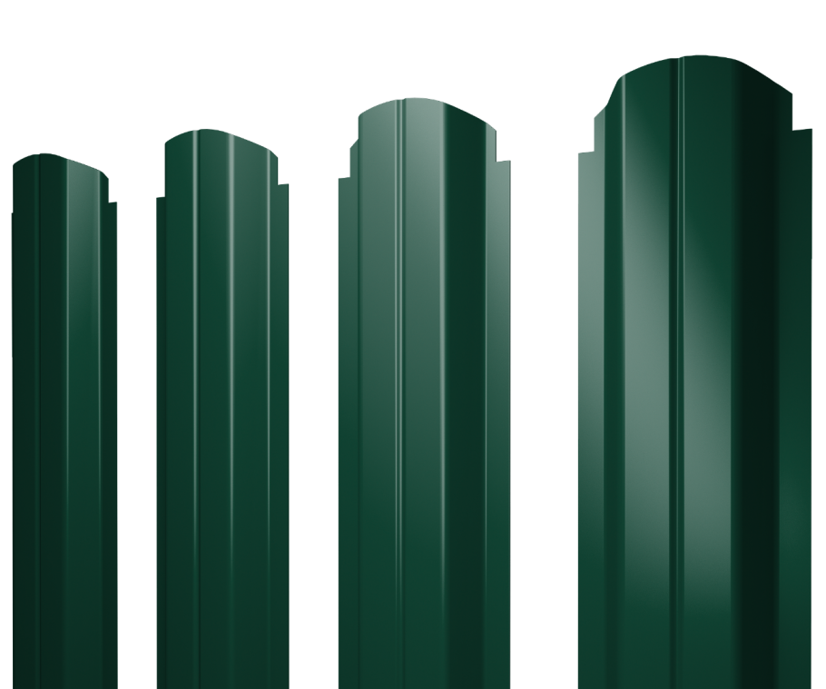 Штакетник п-образный а 0,45 pe RAL
