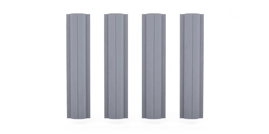 RAL 6005 зеленый мох штакетник