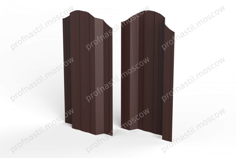 Штакетник п-образный фигурный Гранд лайн