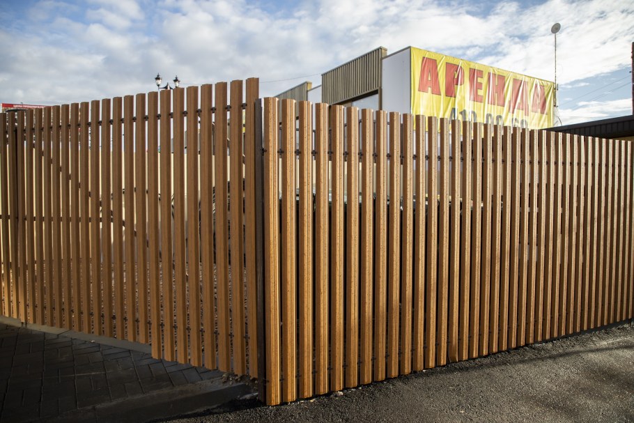 Металлический штакетник Гранд лайн