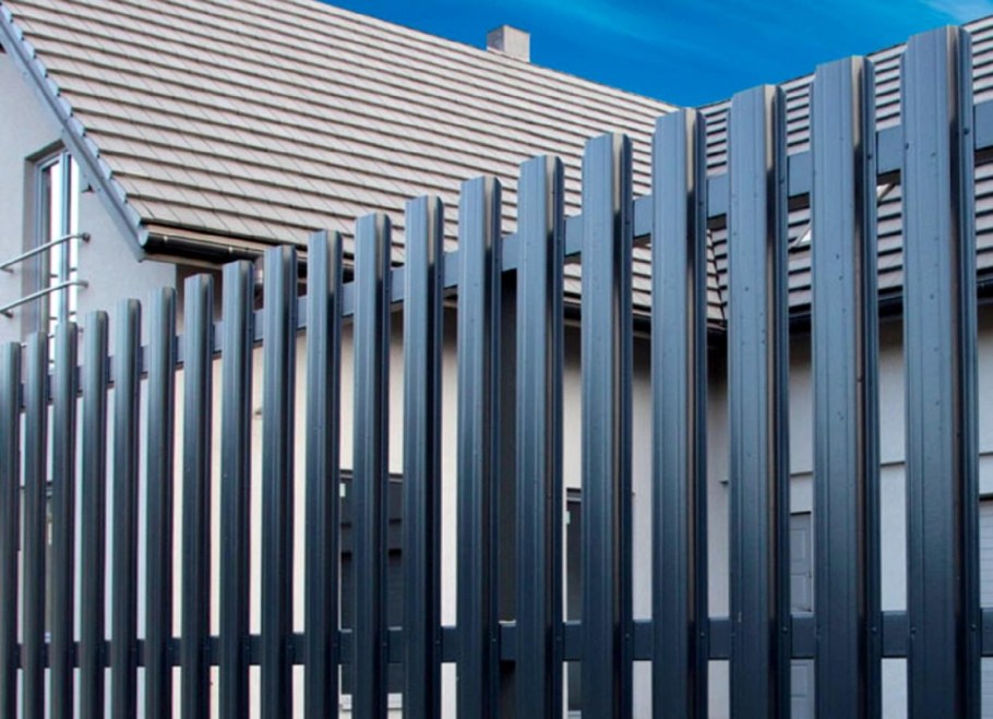 Матовый RAL 3005 металлоштакетник