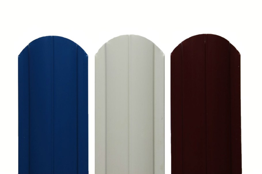 Штакетник м-образный а 0,45 pe RAL 5005 сигнальный синий