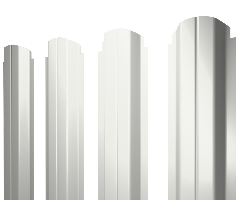 Штакетник м-образный а 0,45 pe RAL 3005 красное вино