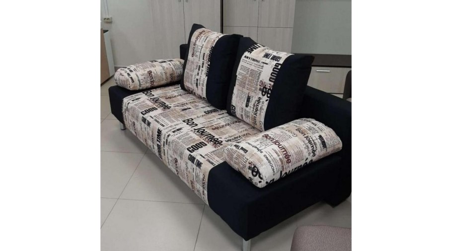 Диван Мадрид Лайт рогожка Malmo серый