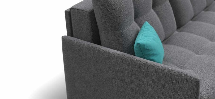 Диван Мадрид New черный 1