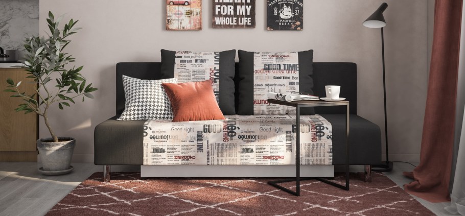 Диван Атланта-2 Лайт рогожка Malmo