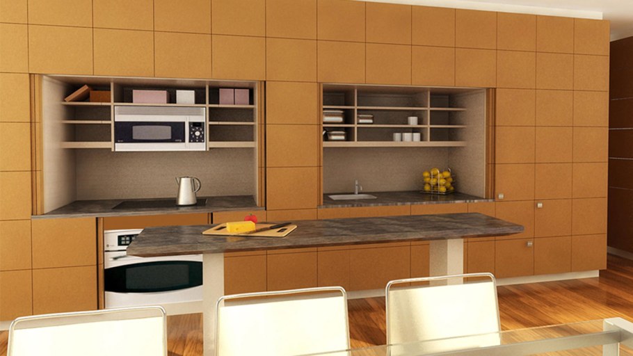 Фальш шкаф на кухне