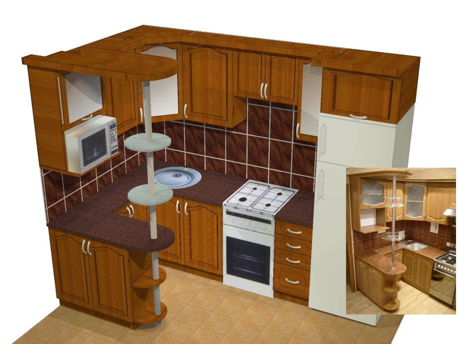 Кухонный гарннитур свими руками