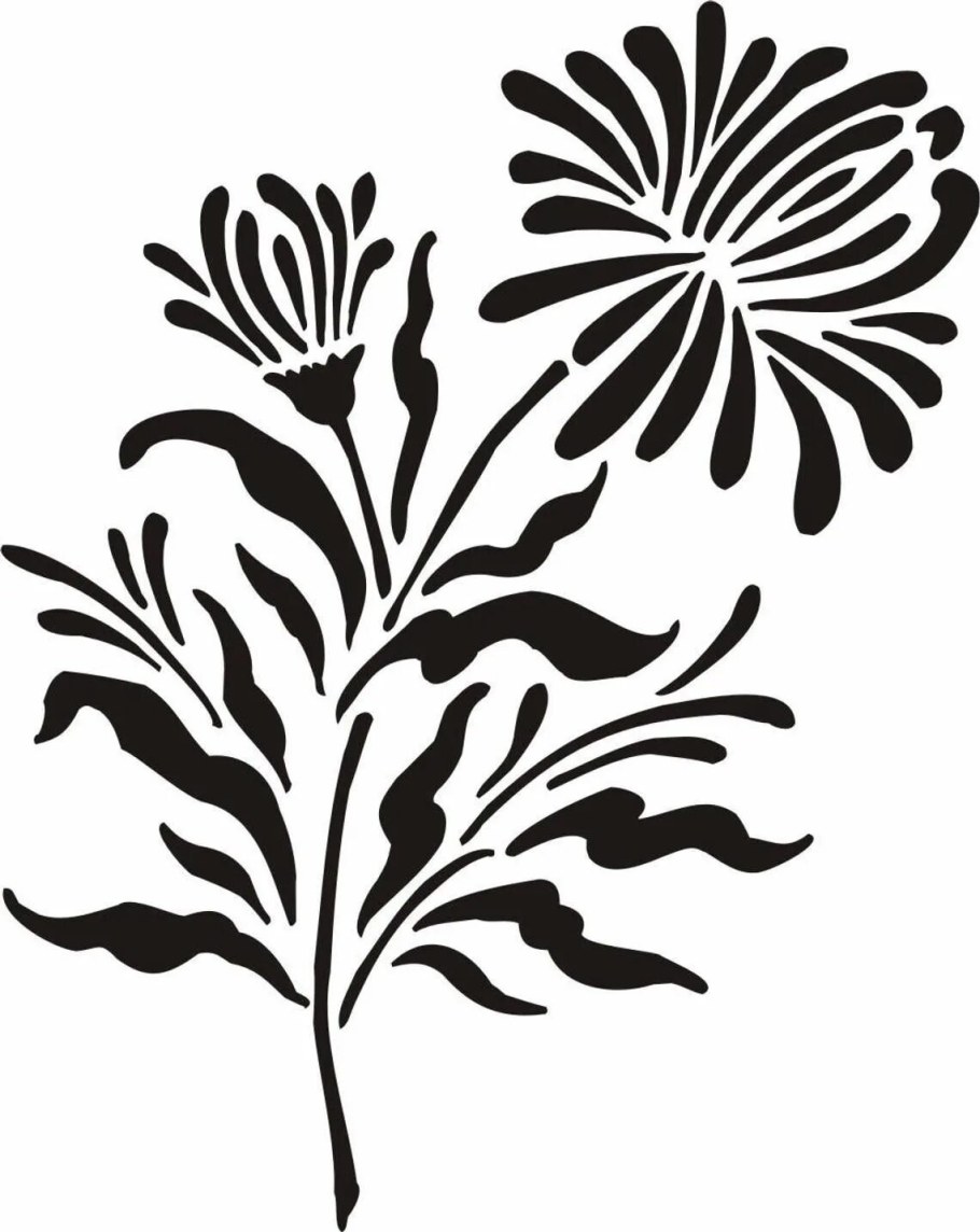 Трафареты для декора стен