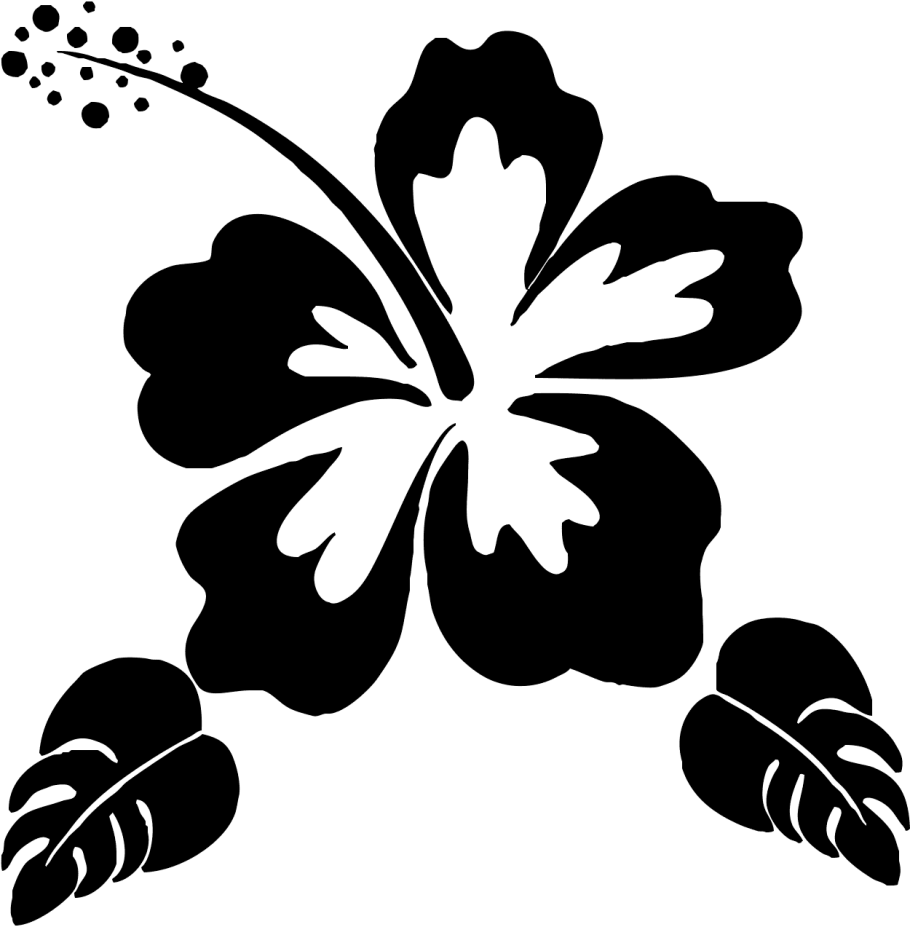 Силуэты цветов