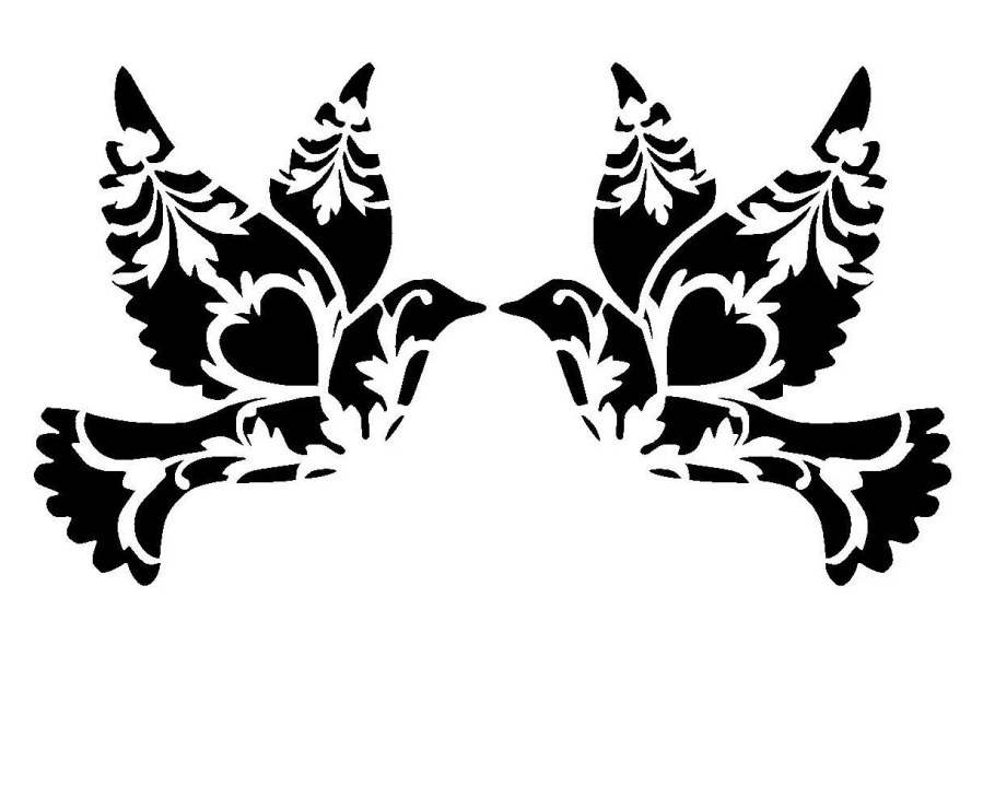 Трафареты узоров для вырезания