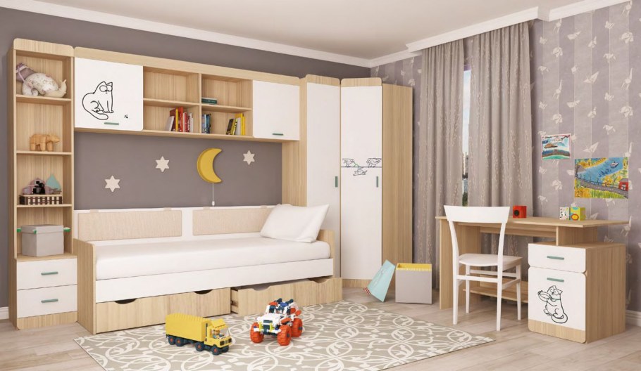 Детская мебель Аквилон