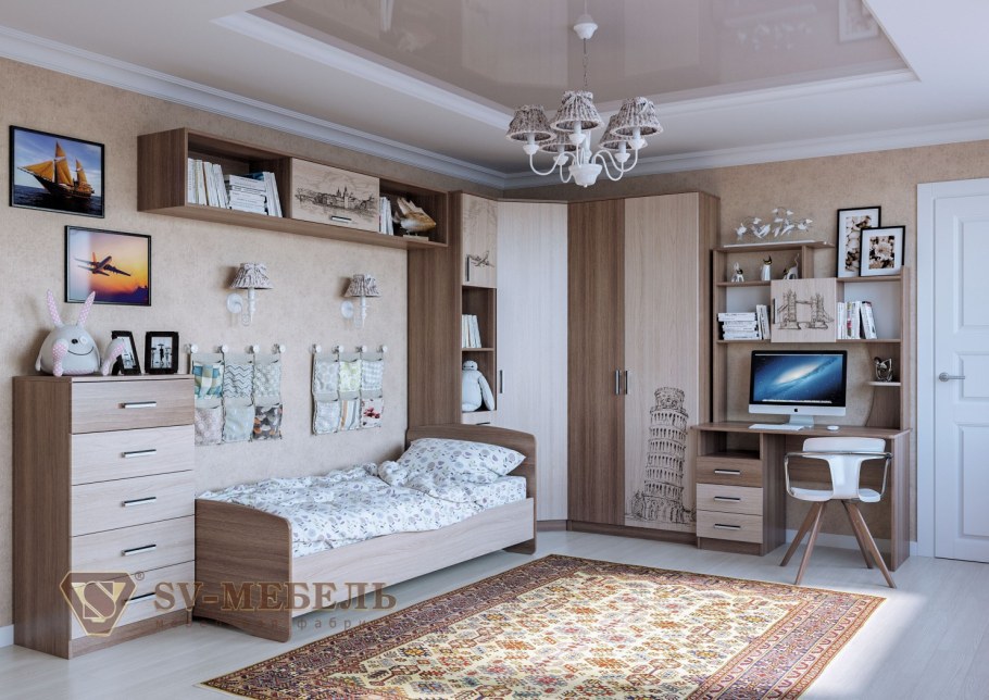 Модульная система город св мебель