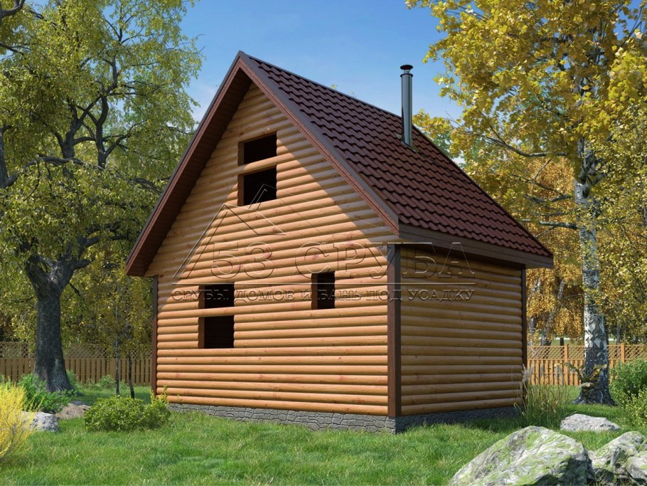 Брусовая баня