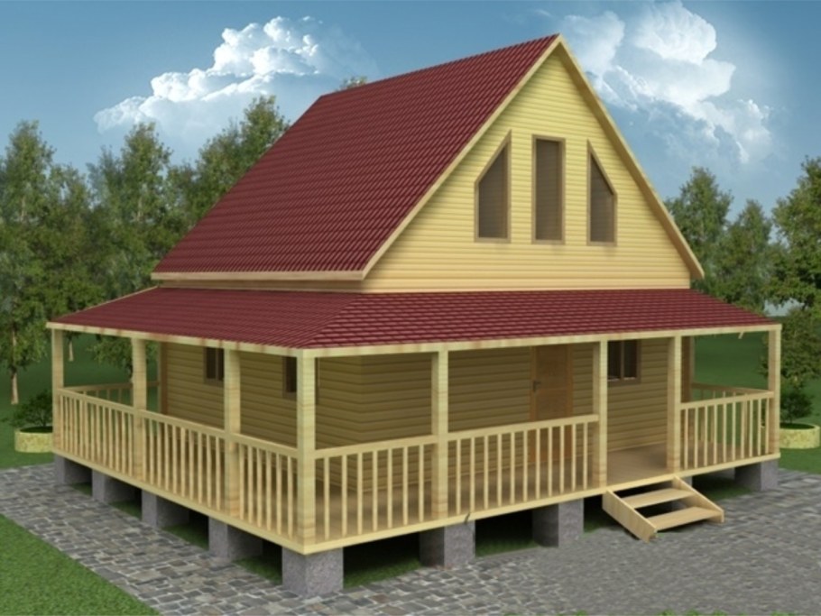 Угловая веранда