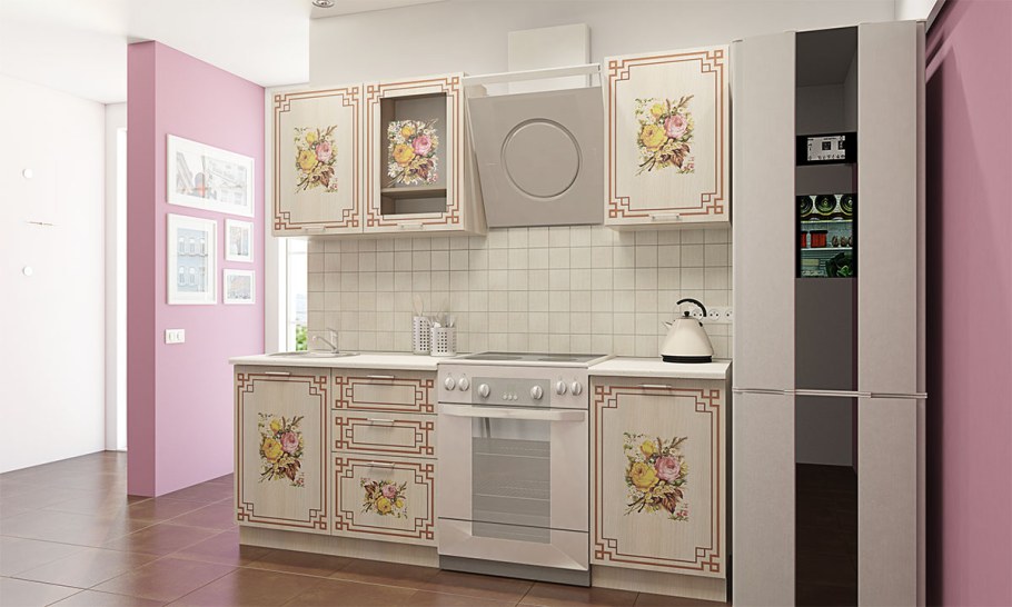 Кухонный гарнитур "Легенда-16" - 1,5м (МФ ваша мебель)