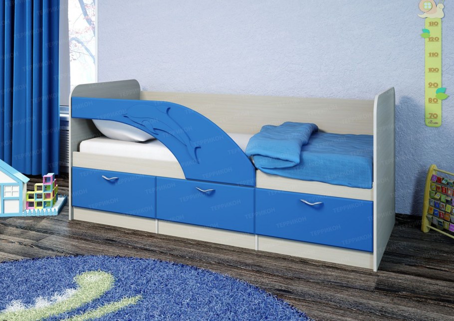 Детская кровать с механизмом Дельфин
