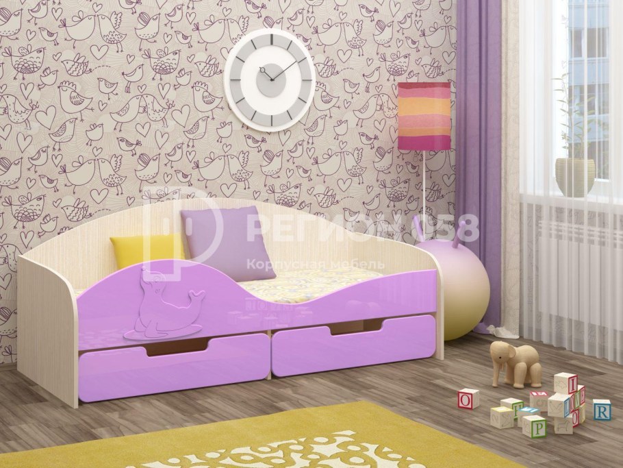Кровать Юниор-10 лиловый белфорт