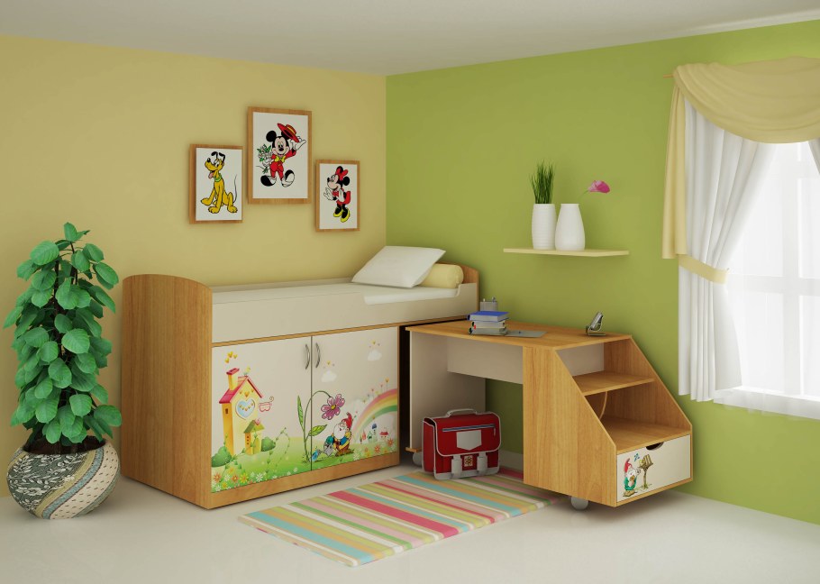 Кровать чердак Ивушка