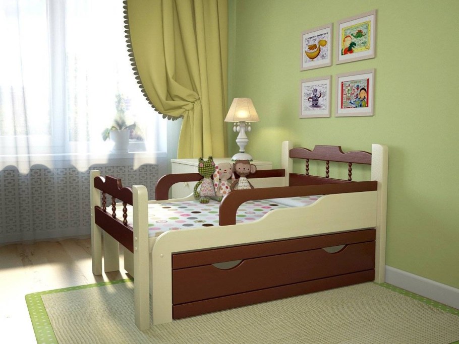 Детская раздвижная кровать я расту 2