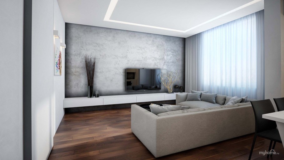 Минимализм двухкомнатная