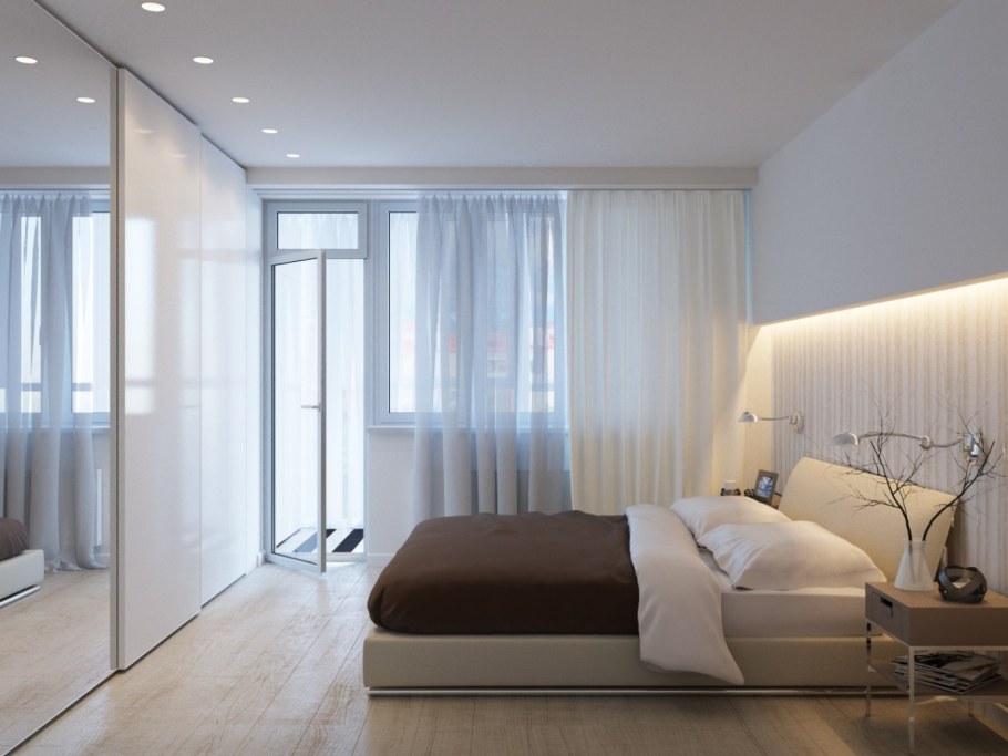 Дизайн двухкомнатной квартиры в стиле Минимализм