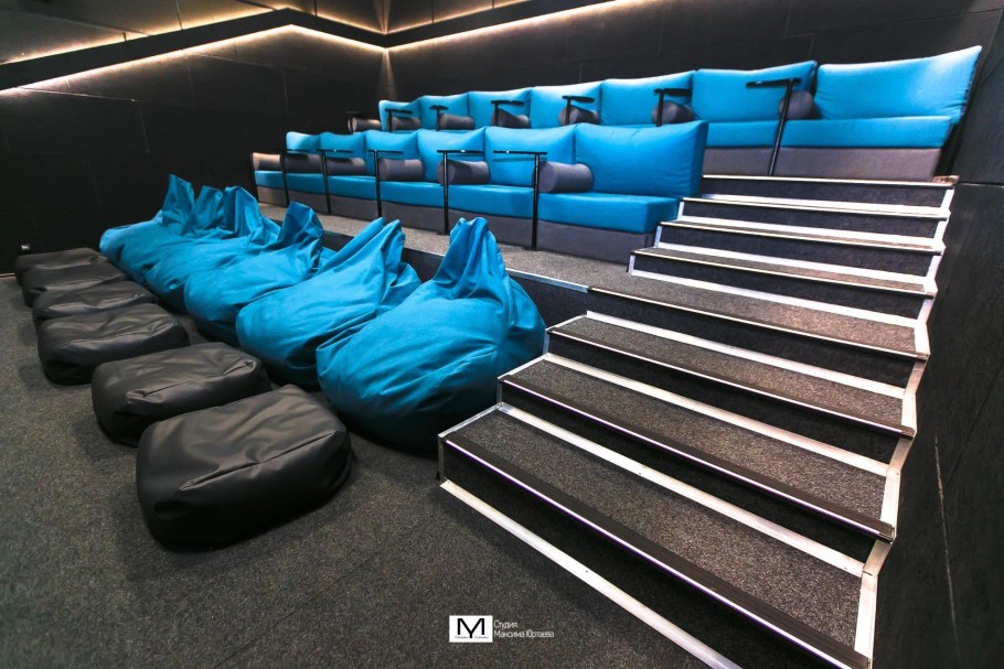 Зал кинотеатра Мегаполис Челябинск
