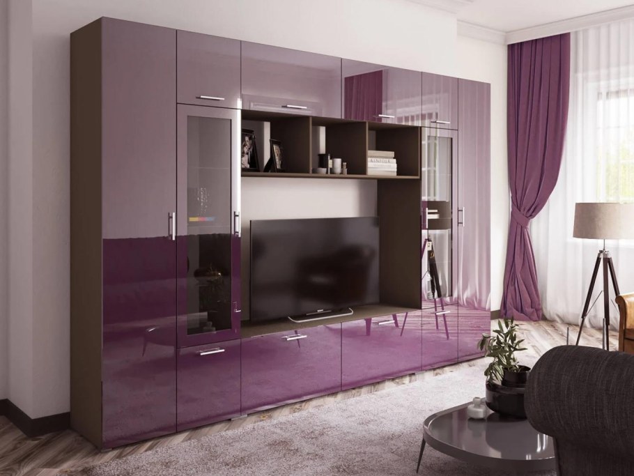 Книжный шкаф Ангстрем Престиж итальянский орех