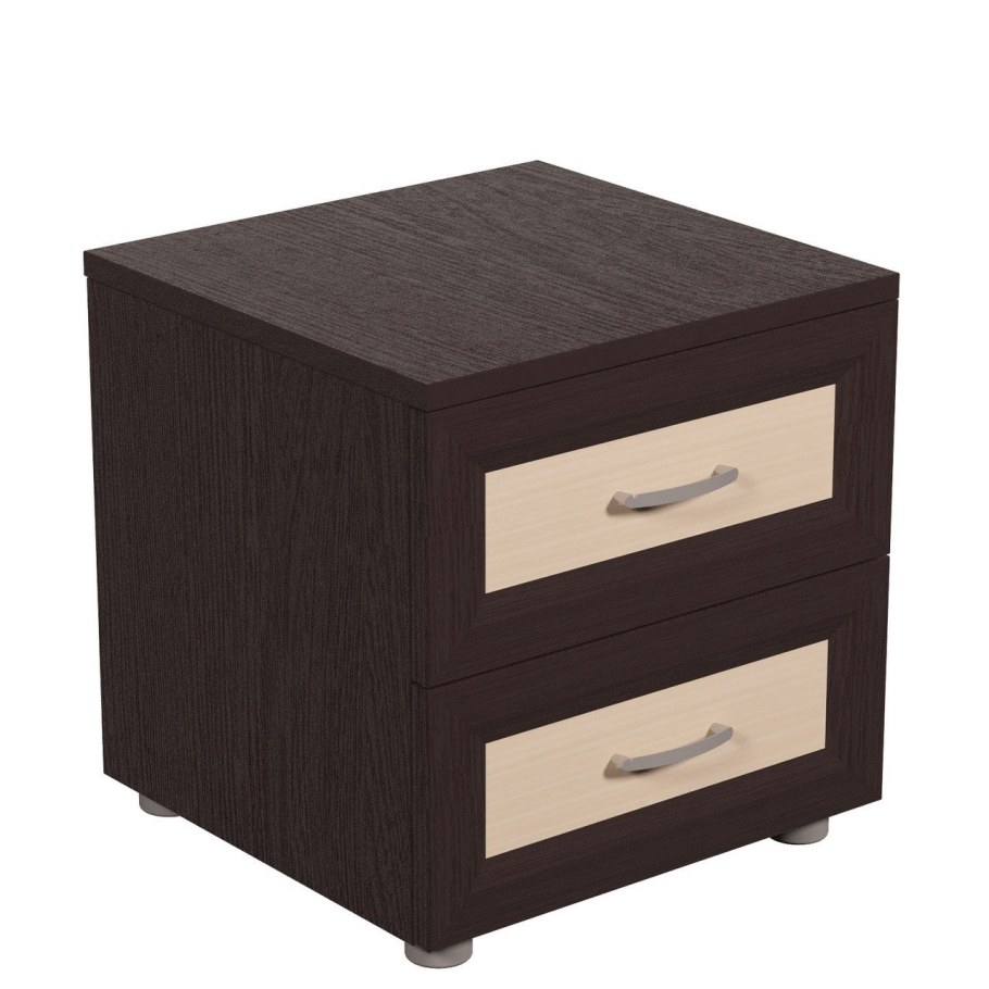 Тумба прикроватная венге дуб молочный дуб