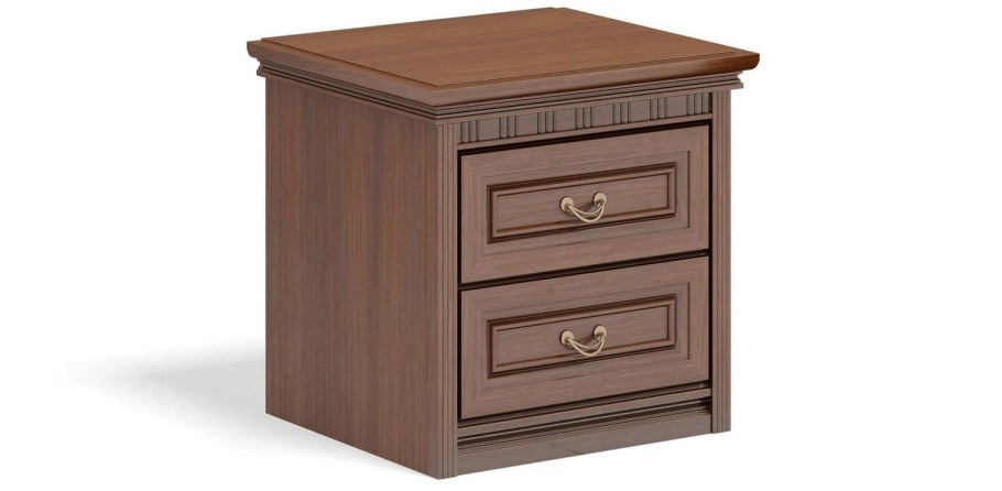 "Соната орех" 317.06 тумба прикроватная 2 ящика