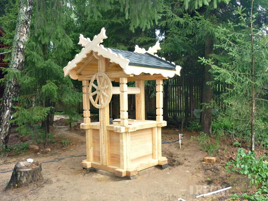 Благоустройство колодца