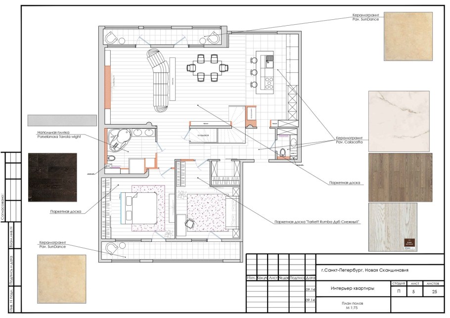 Обмерный план квартиры в Сочи