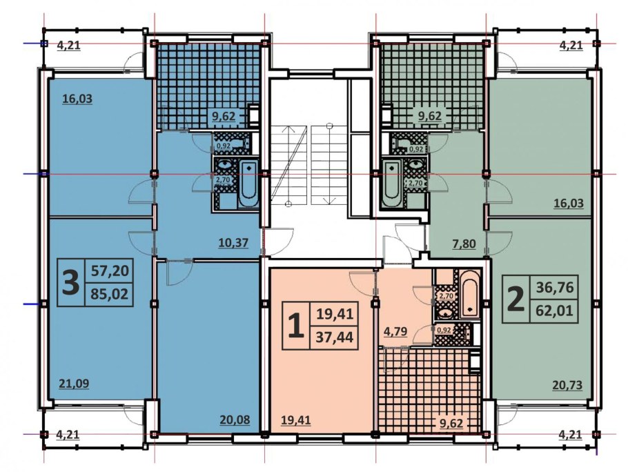 Панельный дом планировка
