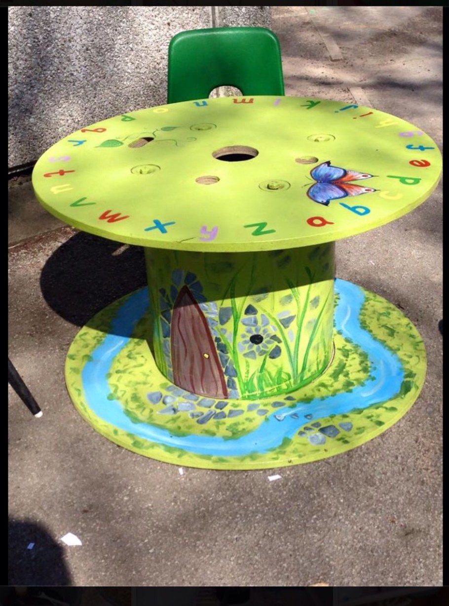 Столик для детской площадки
