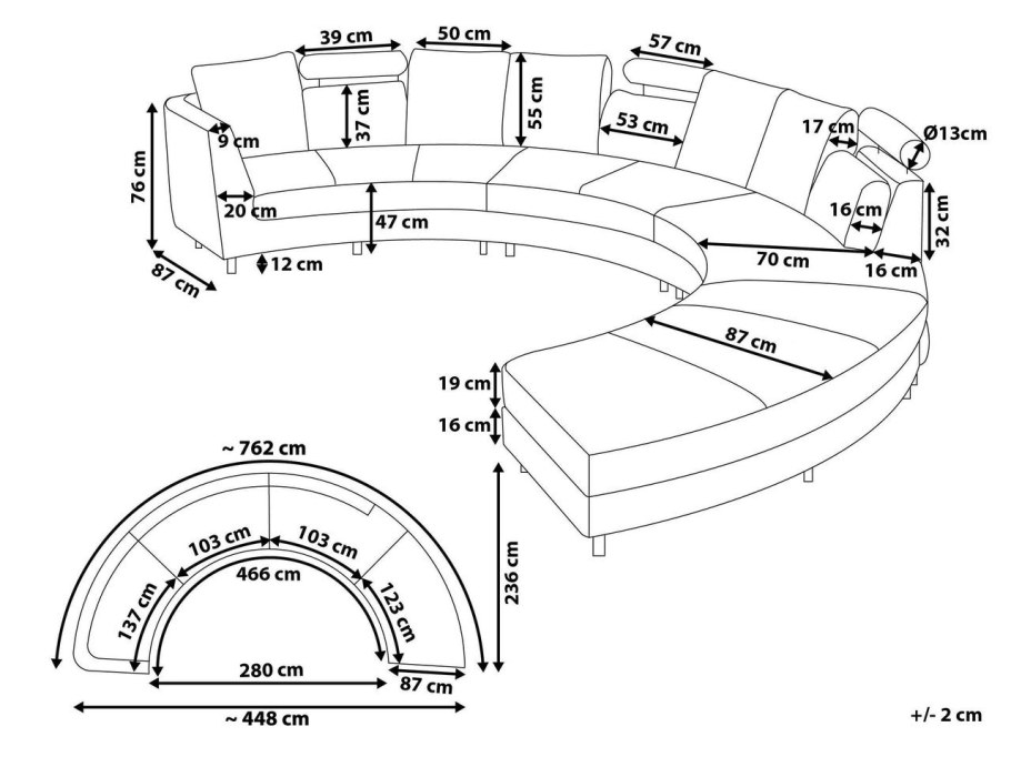 Диван Милан угловой Хоф