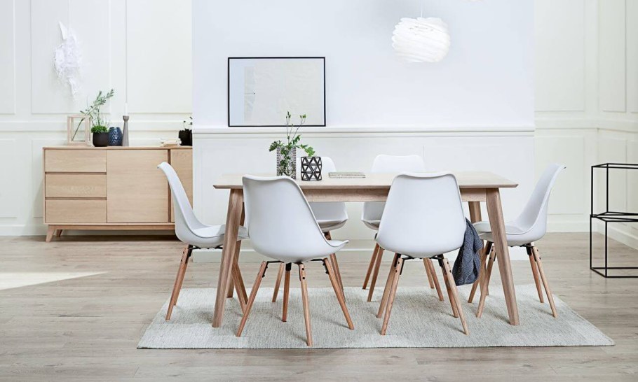 JYSK интерьеры стулья светло синие