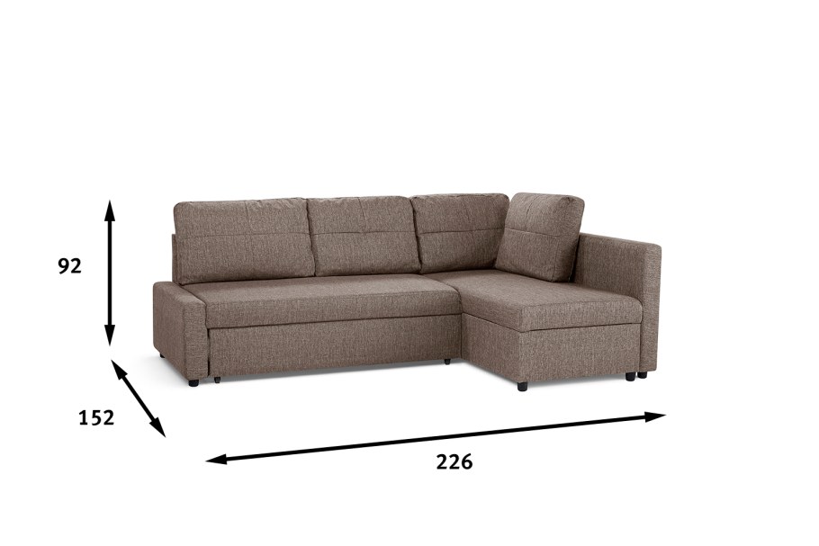 Диван угловой с механизмом Дельфин Реми- 2