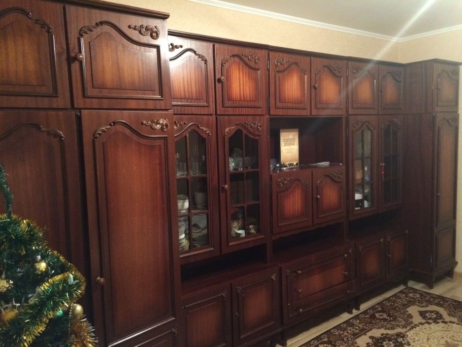 Стенка в гостиную без телевизора