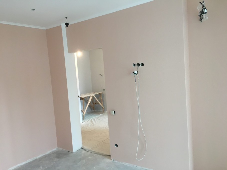 Шпаклевка первый слой